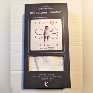 C.R. Gibson Milestone Blanket New In Box Sealed